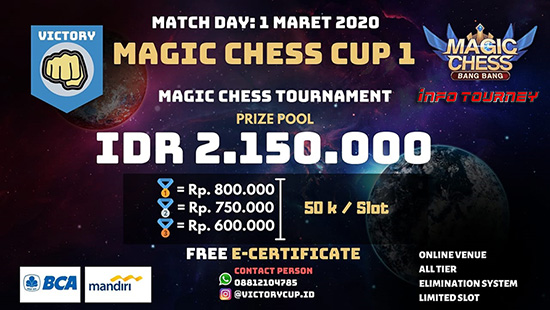 turnamen magic chess magicchess maret 2020 victory cup season 1 logo