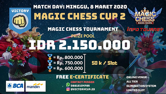 turnamen magic chess magicchess maret 2020 victory cup season 2 logo