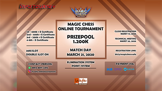 turnamen magic chess magicchess maret 2020 wafa season 1 logo