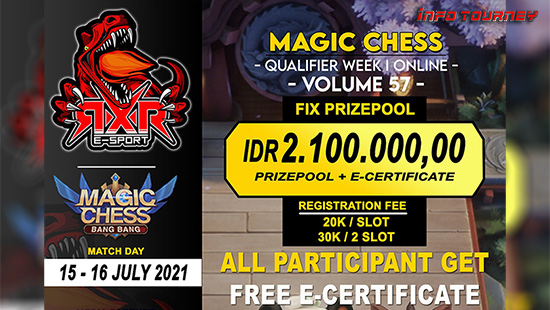 turnamen magic chess magicchess juli 2021 rxr esport season 57 week 1 logo 1