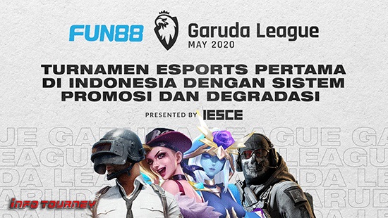 turnamen codm call of duty mobile april 2020 garuda league may 2020 logo
