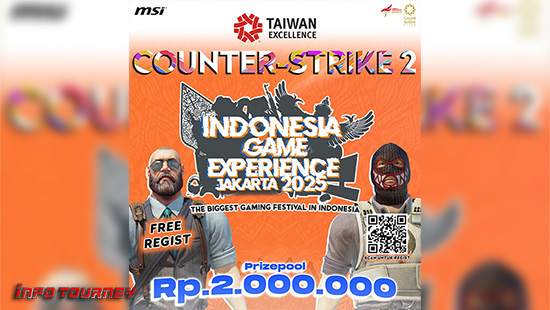 turnamen cs2 counter strike 2 november 2025 igx jakarta 2025 logo
