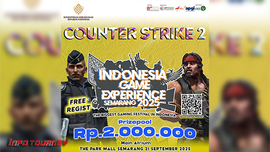 turnamen cs2 counter strike 2 september 2025 igx semarang 2025 logo