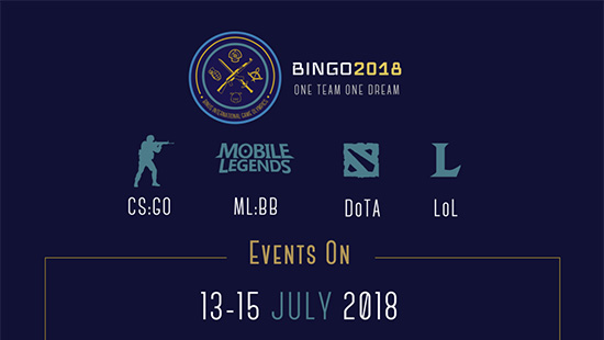 turnamen csgo counter strike global offensive bingo 2018 juli 2018 logo
