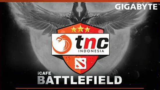 turnamen dota2 tnc battlefield maret 2018 logo