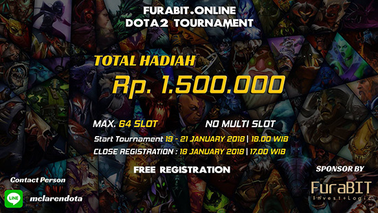 turnamen dota2 furabit online januari 2018 logo
