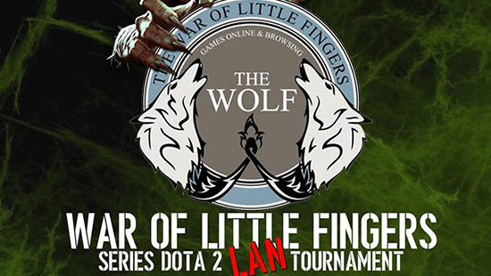 turnamen dota2 war of little fingers februari 2018 logo