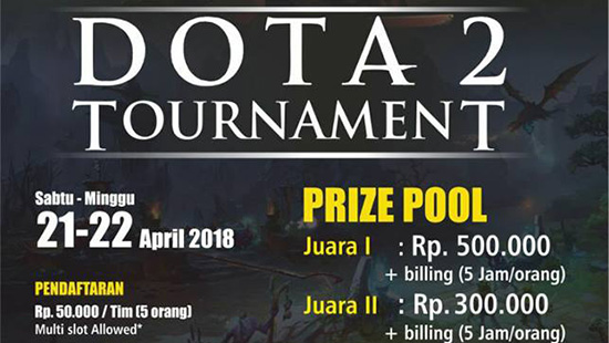 turnamen dota2 yogyakarta tournament maret 2018 logo
