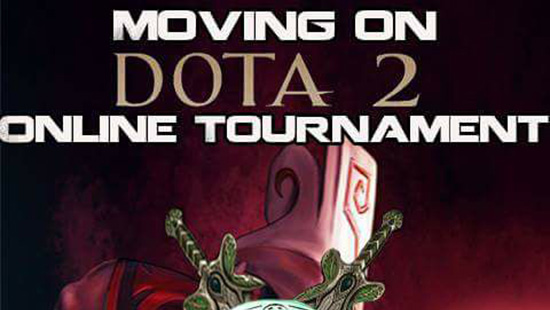 turnamen dota2 moving on mei 2018 logo