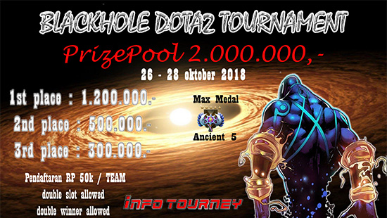 turnamen dota2 blackhole dota2 oktober 2018 logo