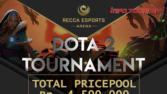 turnamen dota2 recca esports arena februari 2019 logo