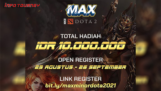 turnamen dota dota2 september 2021 metaco max minor logo