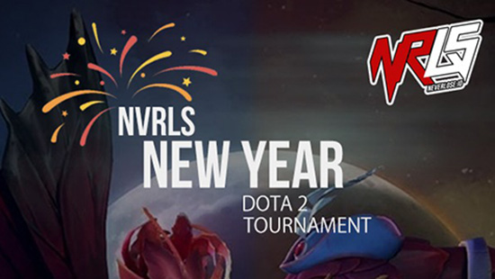 turnamen dota2 nvrls new year januari 2018 logo