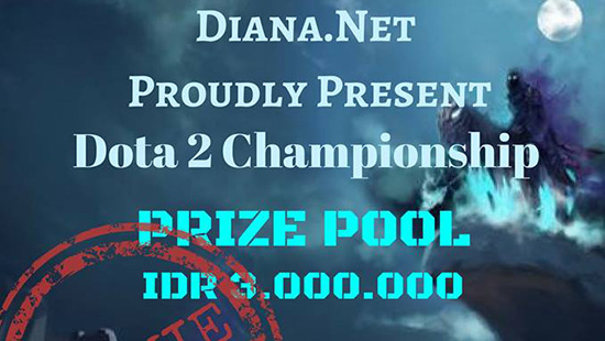 turnamen dota2 diana net november 2017 logo