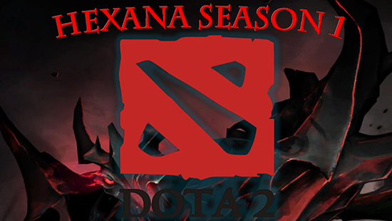 turnamen dota2 hexana season1 desember 2017 logo