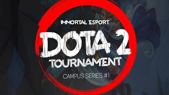 turnamen dota2 immortals campus november 2017 logo