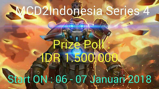 turnamen dota2 mcd2indonesia season4 januari 2018 logo