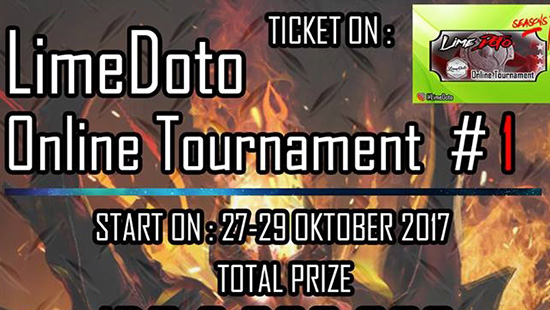 turnamen dota2 limedoto season 1 oktober 2017 logo