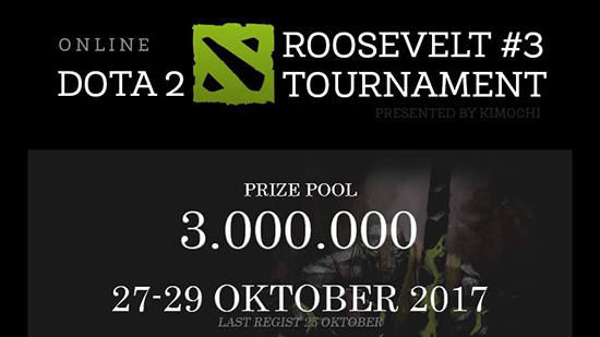 turnamen dota2 roosevelt 3 oktober 2017 logo