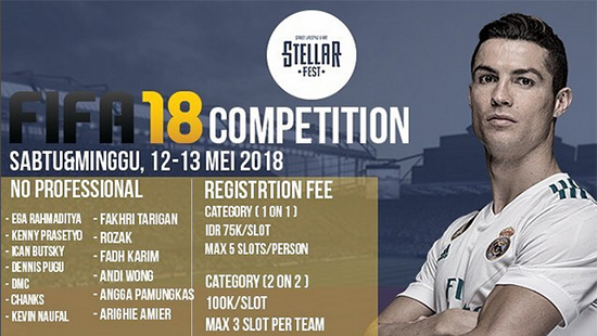 turnamen fifa 18 beginner offline competition mei 2018 logo