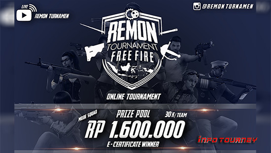 turnamen ff free fire desember 2019 remon season 1 logo