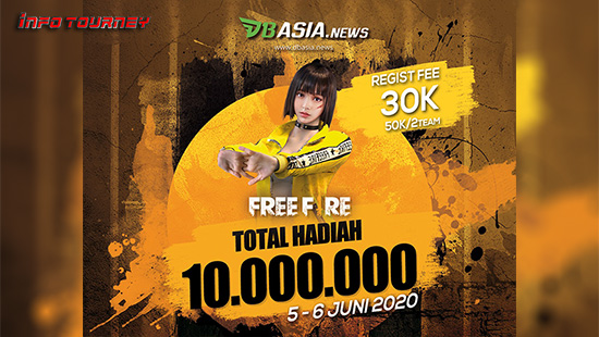 turnamen ff free fire juni 2020 dbasia news boosnya tournament logo