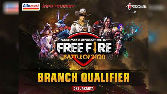 turnamen ff free fire mei 2020 battle of 2020 jakarta logo