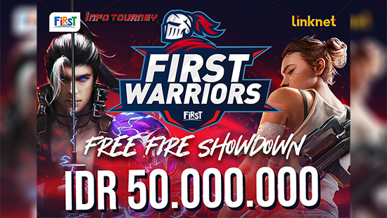turnamen ff free fire september 2022 first warriors 2022 logo