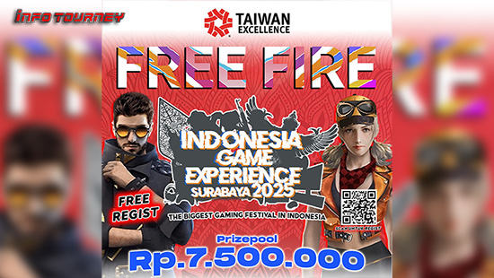 turnamen ff free fire agustus 2025 igx surabaya 2025 logo