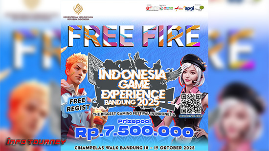 turnamen ff free fire oktober 2025 igx bandung 2025 logo