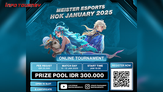 turnamen hok honor of kings januari 2025 meister januari 2025 logo