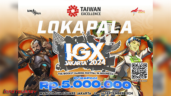 turnamen lokapala september 2024 igx jakarta 2024 logo