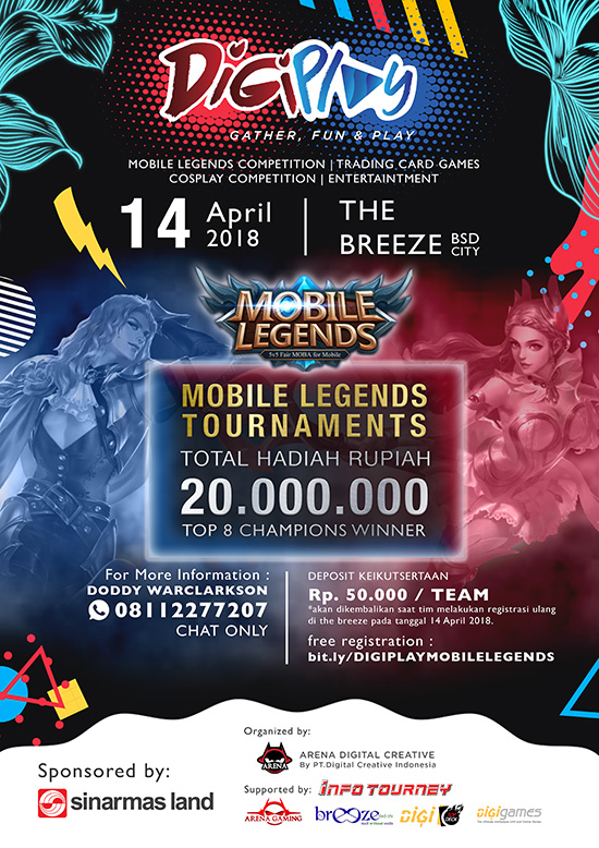 turnamen mobile legends digiplay 2018 april 2018 poster