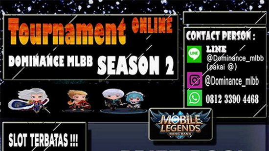 turnamen mobile legends dominance season 2 mei 2018 logo