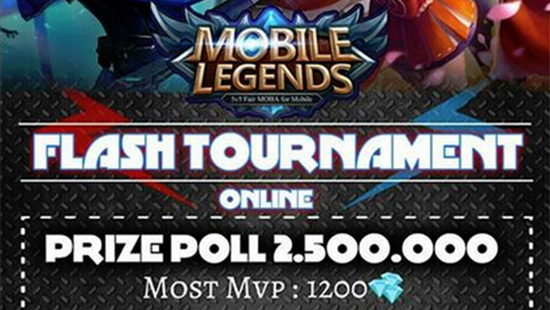 turnamen mobile legends flash tournament april 2018 logo