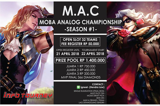 turnamen mobile legends moba analog championship season 1 april 2018 poster