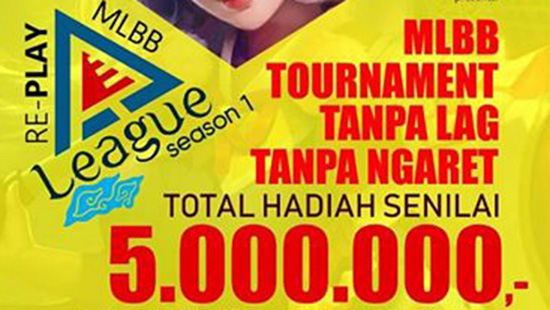 turnamen mobile legends re play mlbb season 1 maret 2018 logo