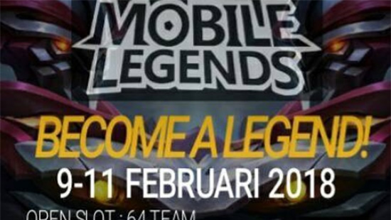 turnamen mobile legends become a legend februari 2018 logo