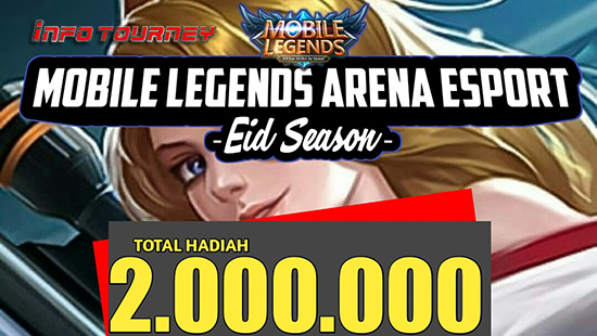 turnamen mobile legends arena esports eid season juni 2018 logo