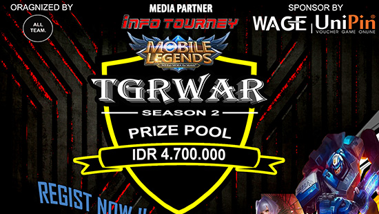 turnamen mobile tgrwar season 2 juli 2018 logo