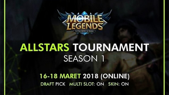 turnamen mobile legends allstars season 1 maret 2018 logo