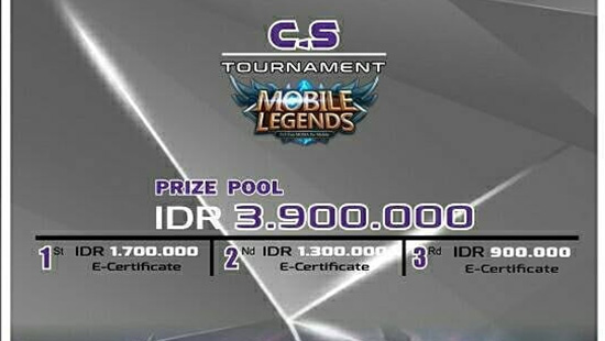 turnamen mobile legends cs tournament maret 2018 logo