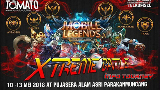 turnamen mobile legends xtreme battle season2 mei 2018 logo