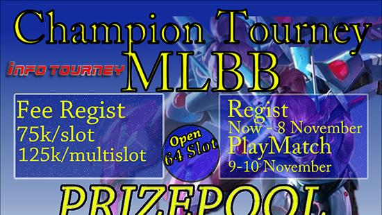 turnamen ml mole mobile legends champion tourney mlbb november 2018 logo