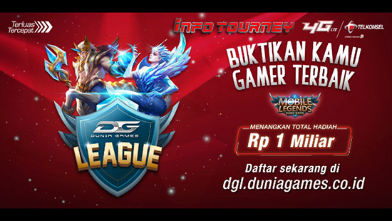 turnamen ml mole mobile legends dunia games league oktober 2018 logo