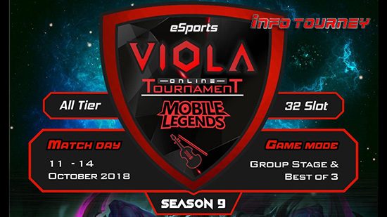 turnamen ml mole mobile legends viola esports season 9 oktober 2018 logo