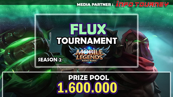 turnamen mobile legends flux season 2 september 2018 logo