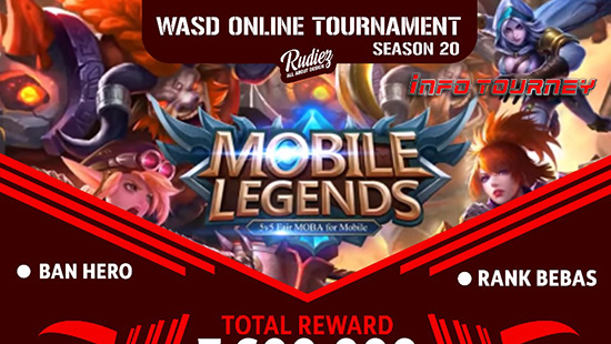 turnamen ml mole mobile legends wasd season 20 januari 2019 logo