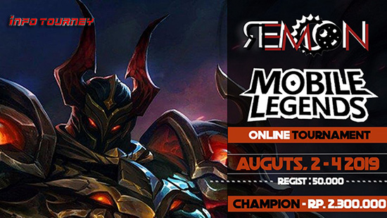 turnamen ml mole mobile legends agustus 2019 remon organizer season 6 logo