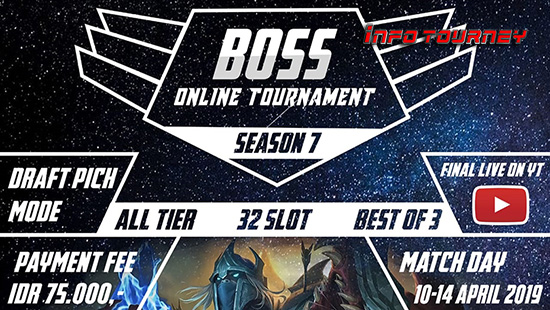turnamen ml mole mobile legends boss tournament season 7 april 2019 logo
